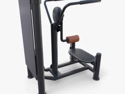 Multi hip machine 3D model