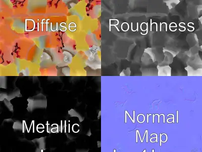 Sakura Cherry Blossom Tealight Holder 3D Model Low-poly 3D model