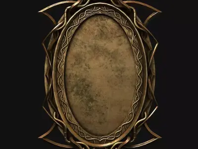 picture frame 3D model