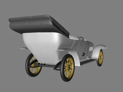 Old car 3D model