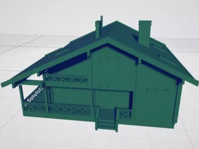 casa de campo Free 3D model