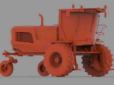 John Deere W260 3D print model