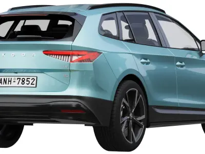 SKODA ENYAQ iV 3D model