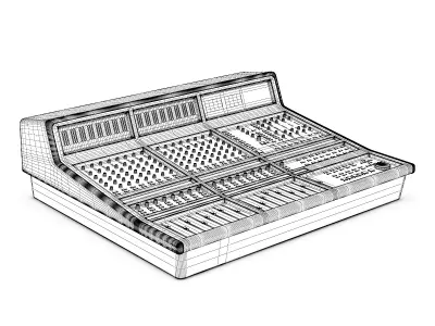 Studio Mixer 3D model