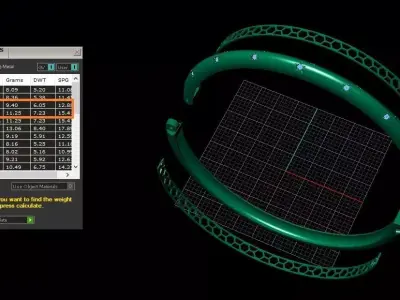 The Orbital Star Bangle Bracelet jewelry 3D model - for Her 3D print model