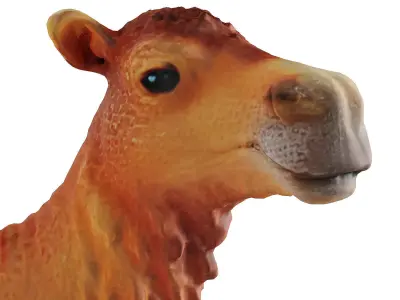 camel statue 3D model