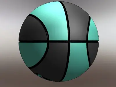 Dude pefect Sample Basketball 3D model