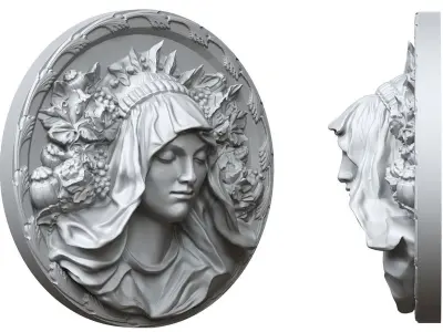 Mascaron 3D print model
