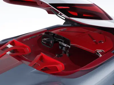 Renault Trezor 2016 Concept car 3D model