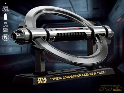 STAR WARS Grand Inquisitor Ligthsaber 3D print model