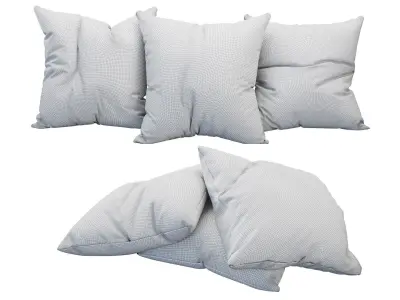 Decoration Pillows Set 3 3D model