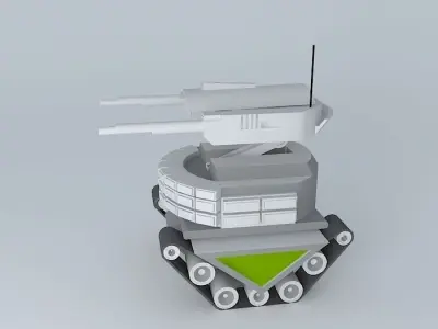 Robot Birag Free 3D model