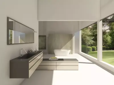 Bathroom 02 3D model