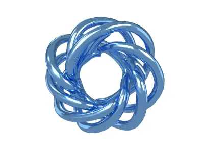 Abstract Shape v22 005 Low-poly 3D model