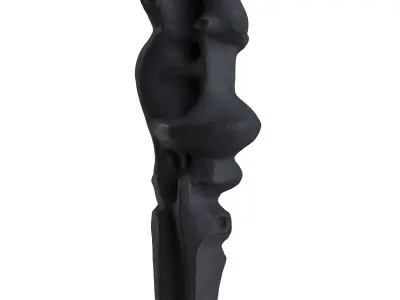 abstract sculptures 3D model