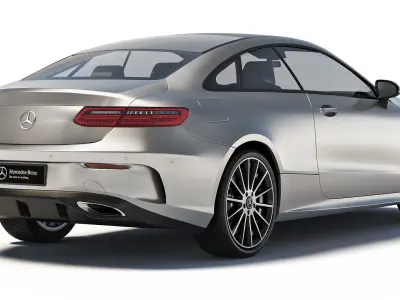 Mercedes-Benz E-Class Coupe 2022 3D model