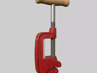 Pipe Wheel Cutter Low-poly 3D model