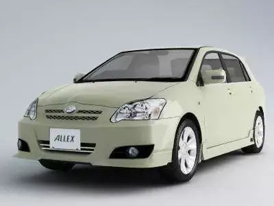 Toyota Allex full option full 3D model