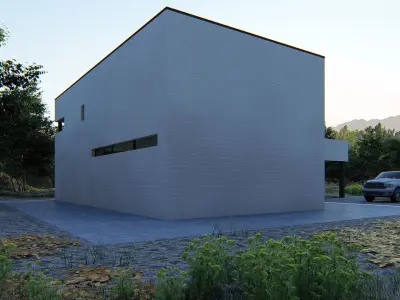 MODERN HOUSE 1 3D model