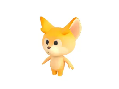 Character193 Fennec 3D model