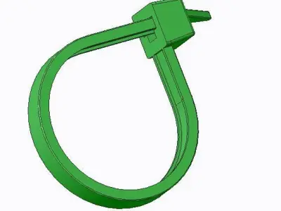 111-02319 Hellermann Cable Ties Polyamide  standard T181 3D print model