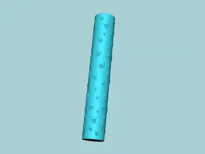 Texture Roll 09 - Skulls Positive - Decoration Maker 3D print model
