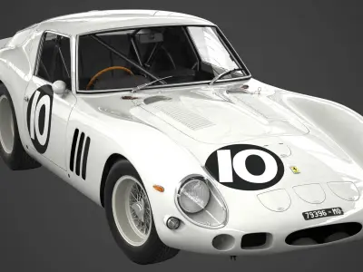 Ferrari 250 GTO - 3729GT - Complete 3D model