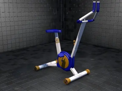 Stationary Bike  3D model