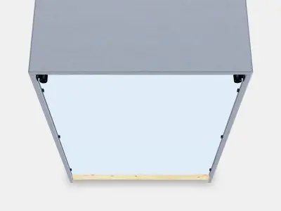 HAVSTA Cabinet with plinth Low-poly 3D model