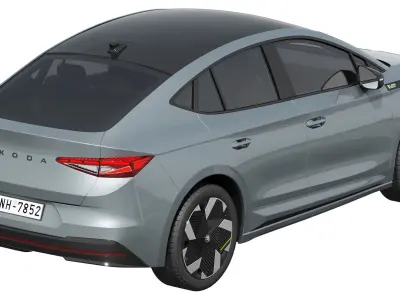 Skoda Enyaq Coupe RS 2026 3D model