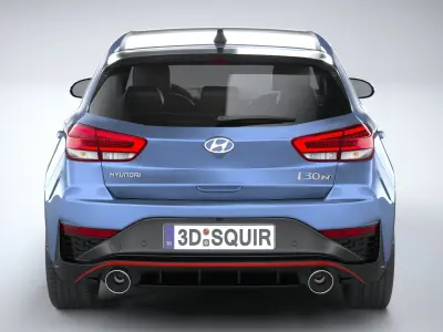 Hyundai i30 N 2021 3D model
