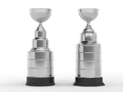 Trophy hockey 3D model