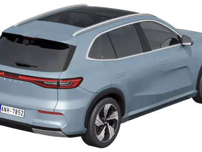 Geely EX5 2025 3D model