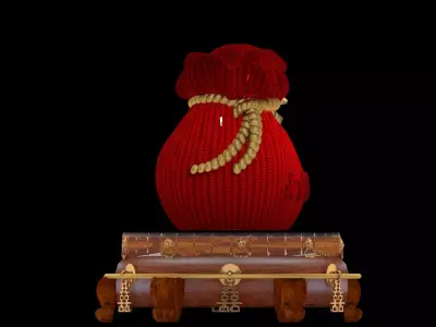 Chinese  moneybag 3D model