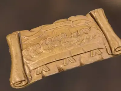 The Last Supper Photogrammetry Free 3D model
