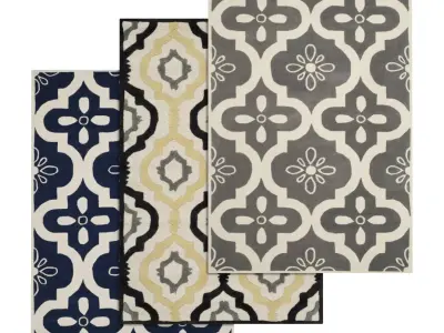 Rug Set 2361 3D model