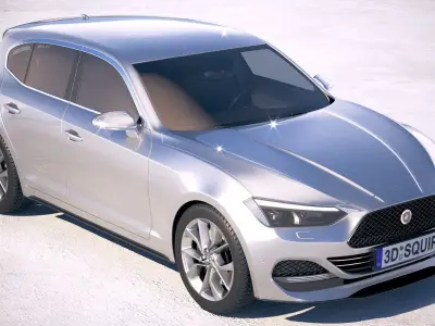 Generic Hatchback 2018 3D model