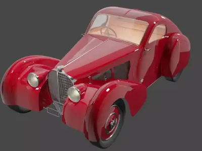 Bugatti Dubos  3D model