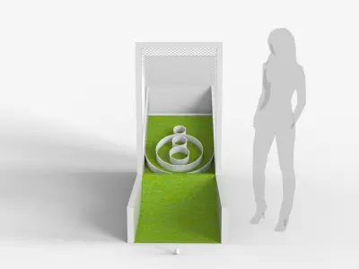 Golf Skeeball 3D model