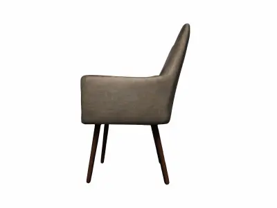 3d Model Stylish Room Interior With Comfortable Papasan Chair 3D model get