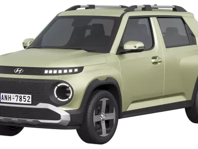 Hyundai Inster 2025 3D model