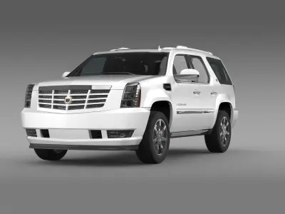 Cadillac Escalade Hybrid 2010 3D model
