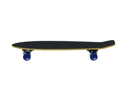 Longboard Low-poly 3D model