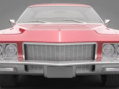 Generic Old Car 03 3D model