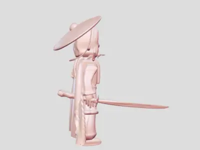 Funny Dummy Warrior 3D print model