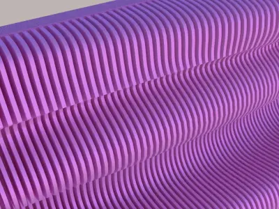 Parametric  Contemporary geometric design creativity art  Free low-poly 3D model