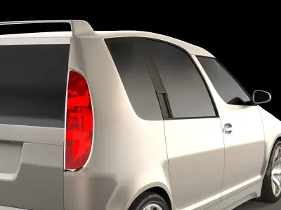Skoda Roomster 3D model