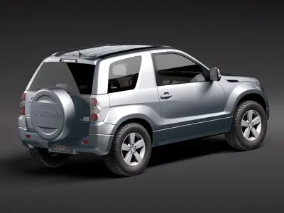 Suzuki Grand Vitara 3door 3D Model 3D model