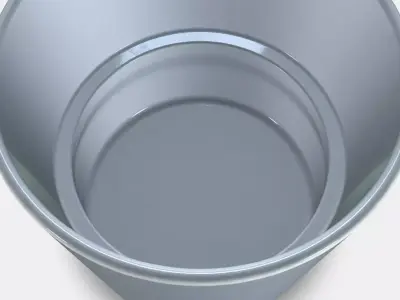 SKOGSVINBAR Plant pot 3D model