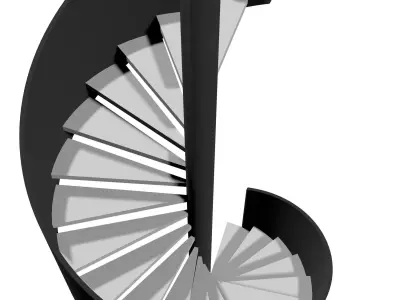 Spiral stair 2023-0003 3D model